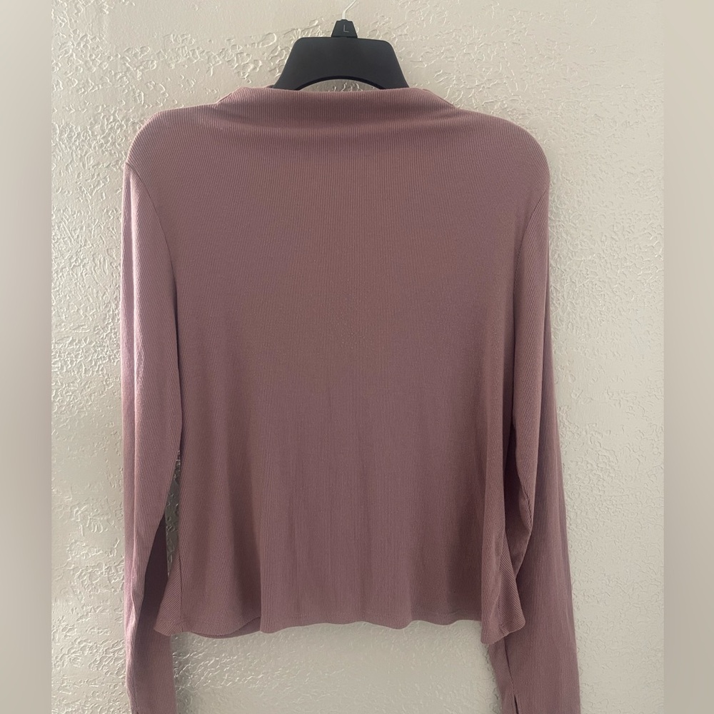 Women's Mauve Long Sleeve Top Size‎ Large